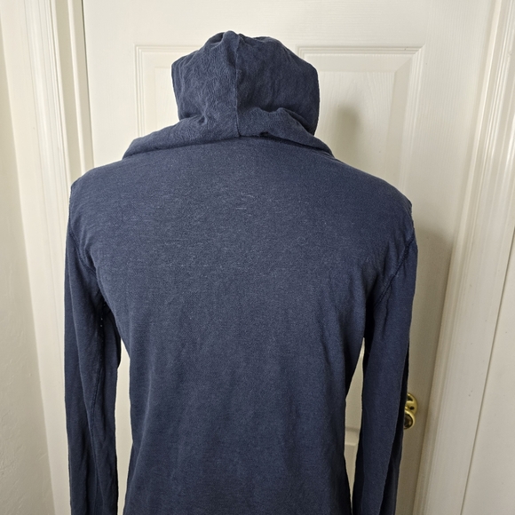 Red Sox 47 Brand Navy Long‎ Sleeve Hoodie Graphic Shirt L - Picture 10 of 13